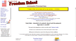Desktop Screenshot of freedom-school.com